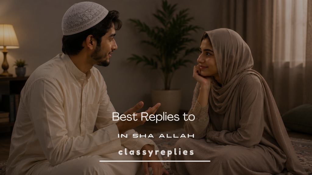 replies to inshallah