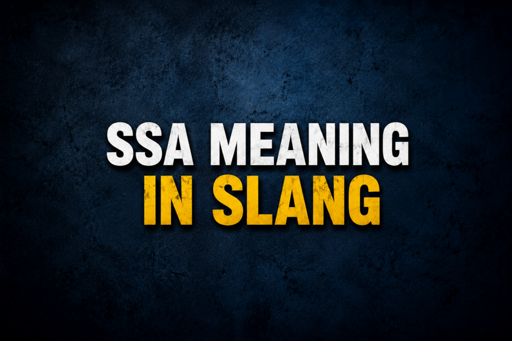 ssa meaning slang