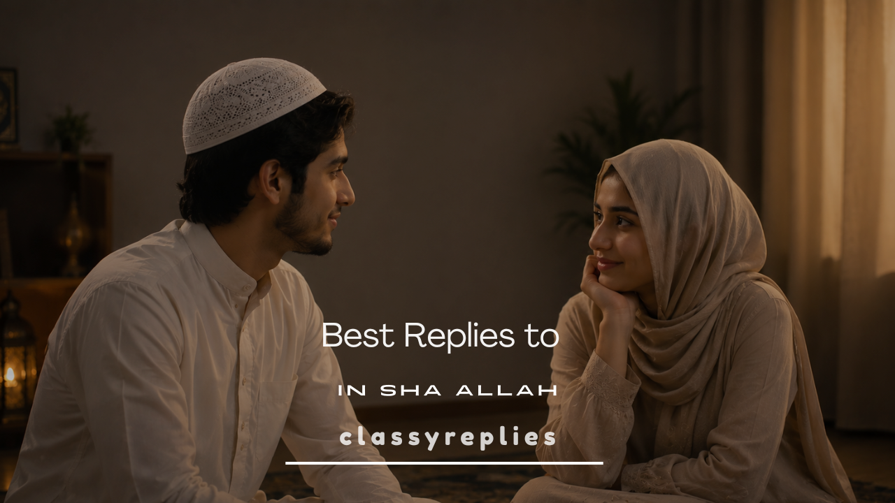 replies to inshallah